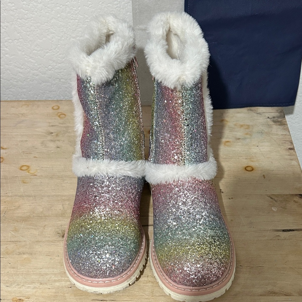 DV by Dolce Vita Sparkly Rainbow Kids Boots